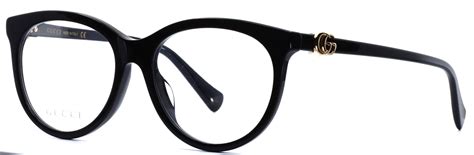 Gucci™ GG1074OA 001 54 Black Eyeglasses 